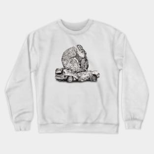 An Inelegant Armadillo Crewneck Sweatshirt